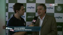 Paulo Nobre fala sobre o novo patrocinador do Palmeiras
