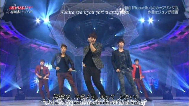 [Vietsub + Kara - 2ST] [160612] Nếu em ở đây @Âm nhạc Nhật Bản