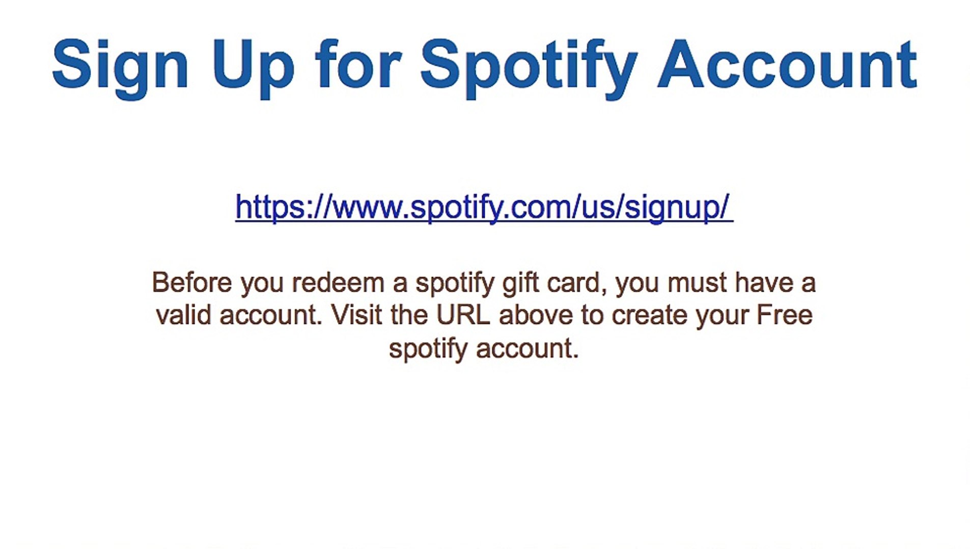 ⁣how to redeem spotify gift card