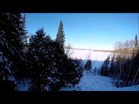 Boiling water freezes instantly in -31C weather (HD)