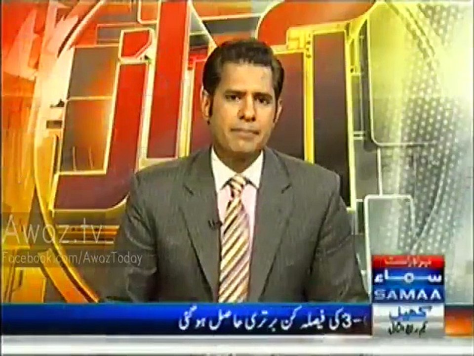 PMLN's Zubair Umar Blasts Anchor in a Live Show
