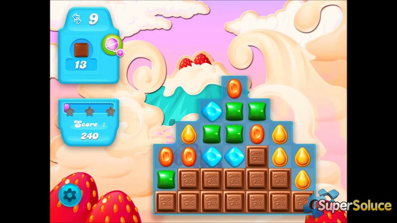 Candy Crush Soda Saga : Manger le chocolat