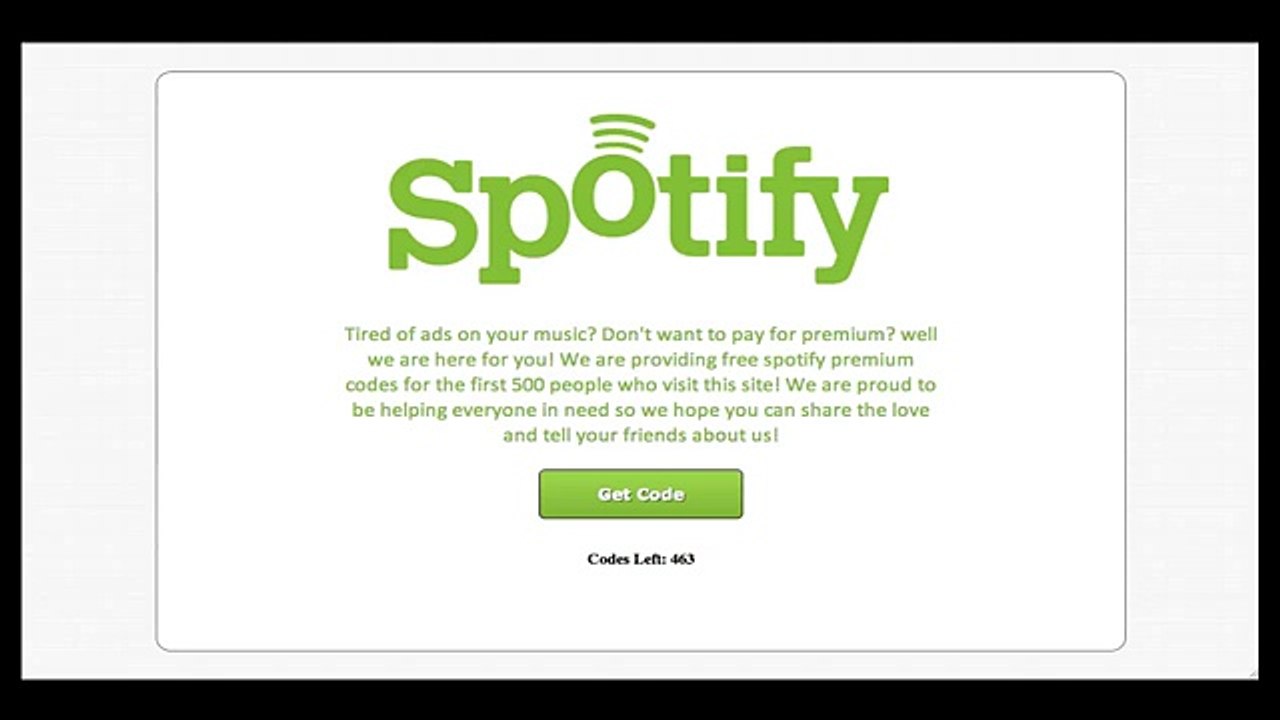 FREE spotify premium (Working today