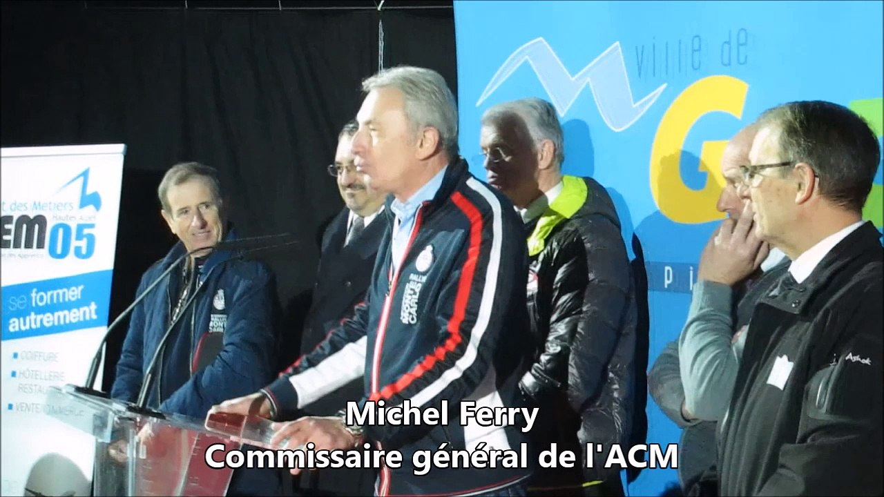 Michel Ferry s'exprime sur l'avenir du rallye Monte-Carlo à Gap