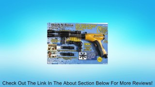 Bon-Aire Wash-N-Rinse Yellow Spray Gun Pack - 10 Different Connections Combos Review
