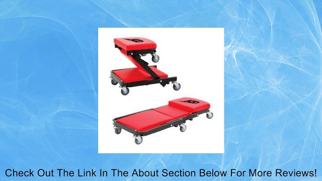 ATD Tools 81045 Heavy Duty Convertible Creeper Review