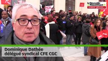 VIDEO. Poitiers. Face à face patron et salariés d'Itron devant la mairie de Poitiers