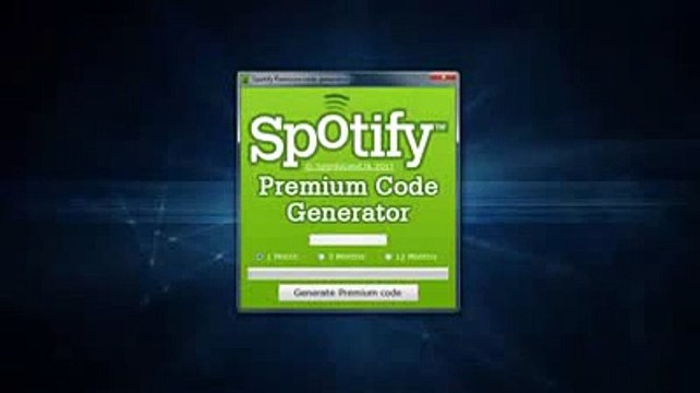 spotify premium code this month