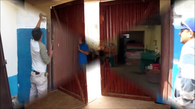 ▶ Abroaderview.org Donation to Guatemala Xela, Safe door for orphanage