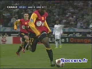 But de Dindane Penalty (OM vs Lens)