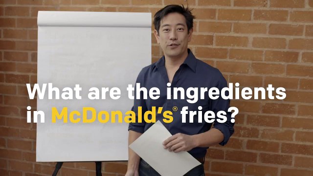 On connait enfin la composition des frites de chez McDo !