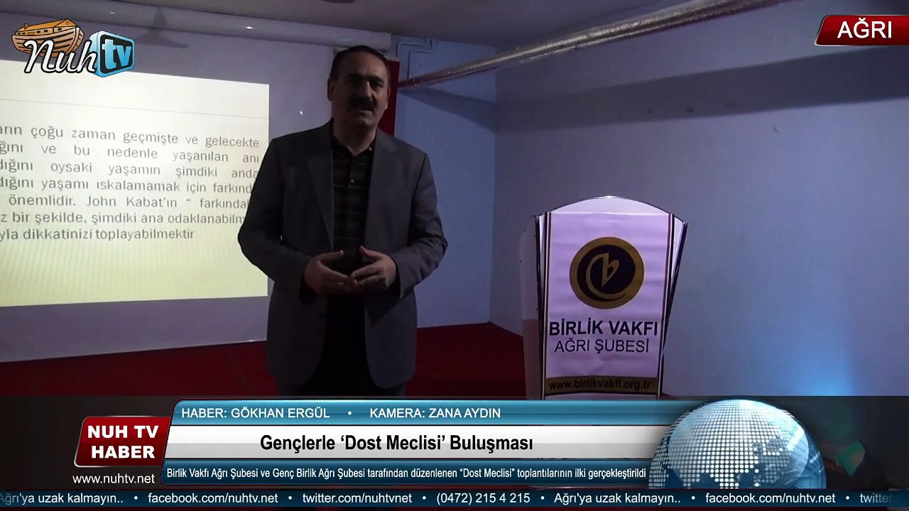 Gençlerle ‘Dost Meclisi’ Buluşması