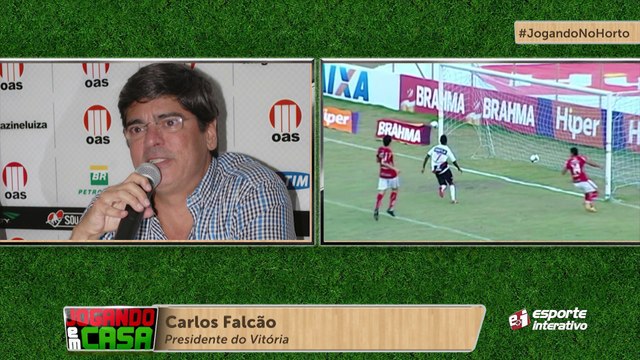 Carlos Falcão: Eu não to torcendo por um baiano eu torço pelo Vitória