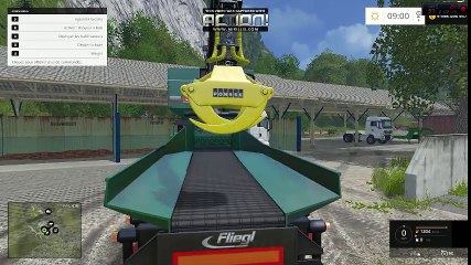 cariere suivie de bois sur farming simulator 2015 map the alp