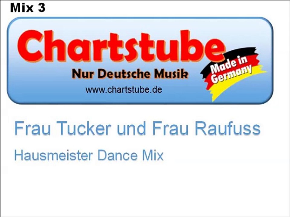 Chartstube-Frau Tucker und Frau Raufuss - Hausmeister Dance Mix