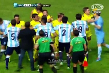 تدخل عنيف في الدوري الأرجنتيني يفتعل مشاجرة