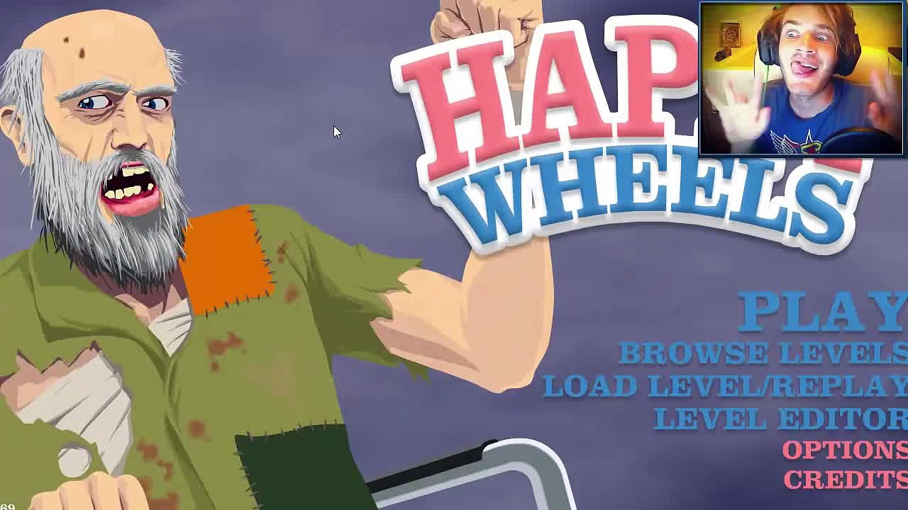 HARPOON IN THE BUTT MAKES ME DANCE! - Happy Wheels - Part 59