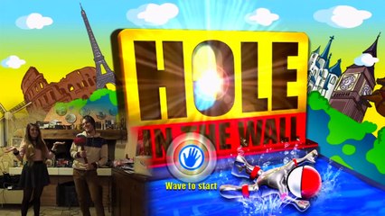 Hole in the Wall - (Kinect With Girlfriend)