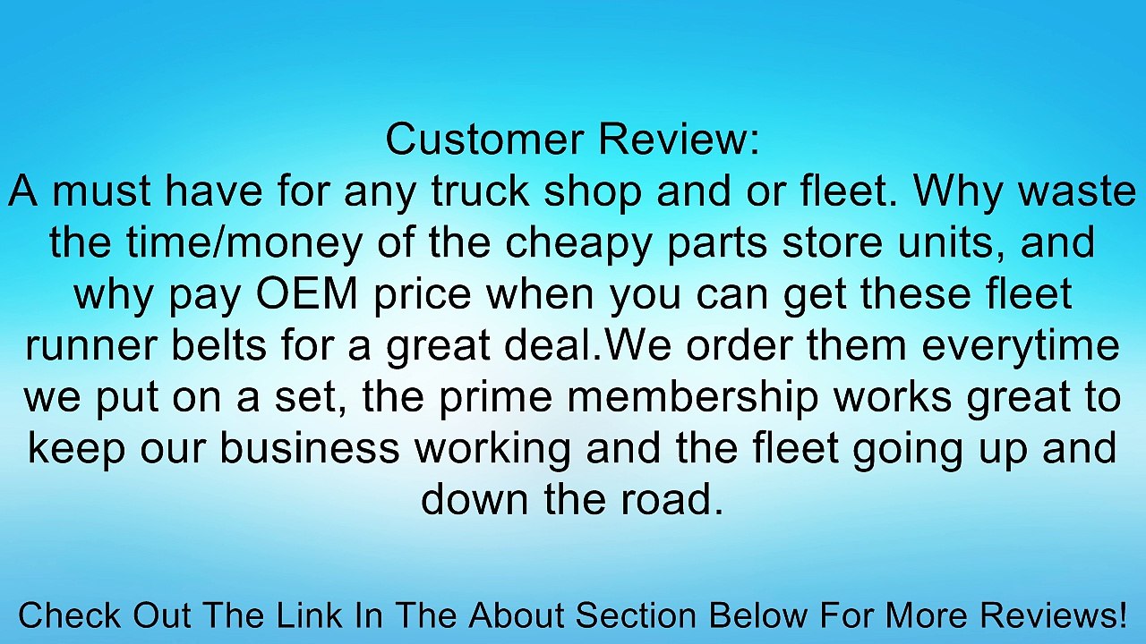 Gates 9510HD HD V-Belt Review