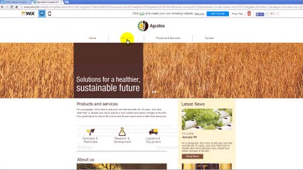How to create a professional free website