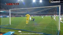 Mertens D Penalty Miss Napoli 0 - 0 Udinese Coppa Italia 22-1-2015