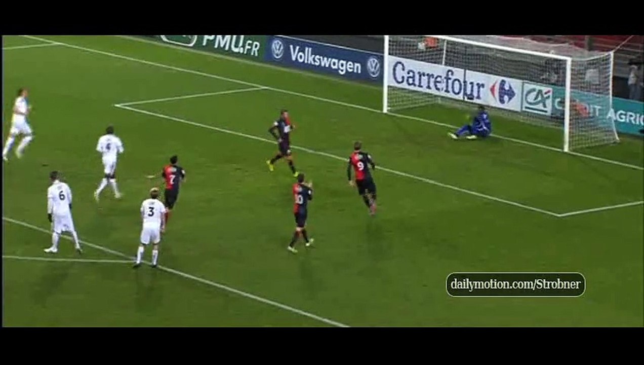Rennes 1-0 Reims - 22-01-2015 - Goal Armand (Pénalty) - Coupe de France