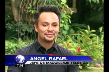 Cara a cara con Obama: Ángel Rafael maquilló al presidente estadounidense