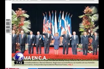 Medios internacionales centraron su mirada en Costa Rica durante visita de Obama