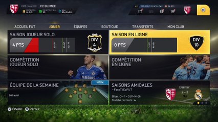 FIFA 15 | ROAD TO THE DIVISON 1 EP 1 PETAGE DE CABLE OU QUOI ?