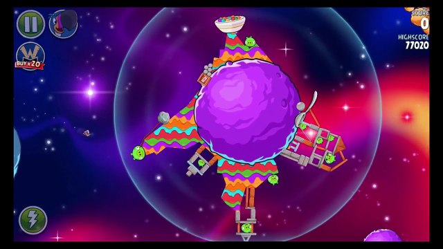 Angry Birds Space FROOT LOOPS BLOOPERS K-4 Walkthrough 3 Stars