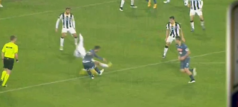 Goal Thereau C. - Napoli 0 - 1 Udinese - Coppa Italia - 22/01/2015