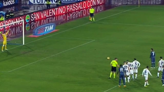 Goal Jorginho (Penalty) - Napoli 1 - 1 Udinese - Coppa Italia - 22/01/2015
