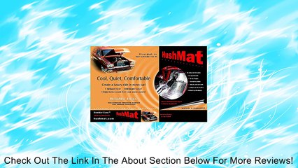 HushMat 10500 Ultra Black Foil Bulk Kit with Damping Pad - 30 Piece Review