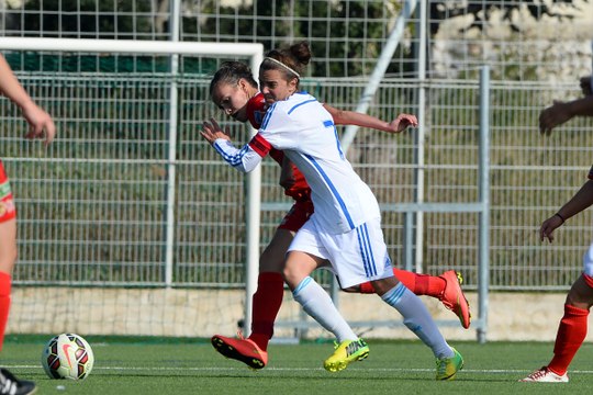 D2 féminine - OM 4-1 Aurillac Arpajon : le but de Léa Rubio (68e)