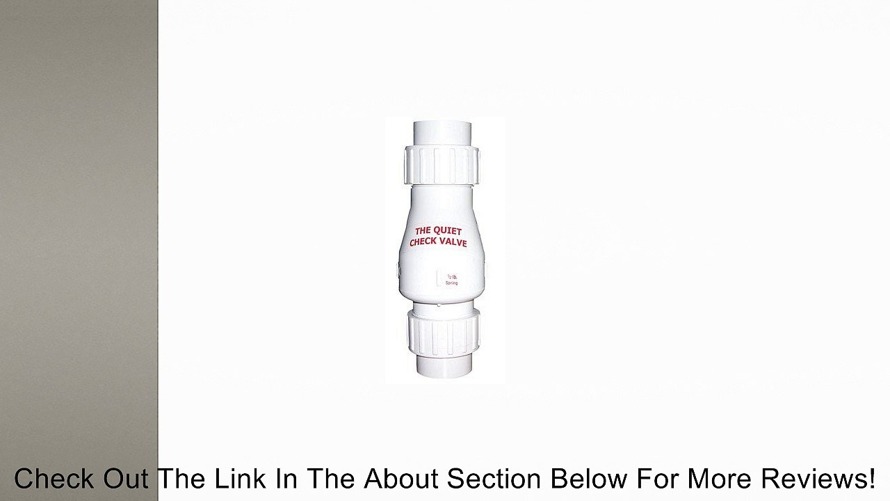 CHECK VALVE QUIET WHT 2" [Misc.] Review
