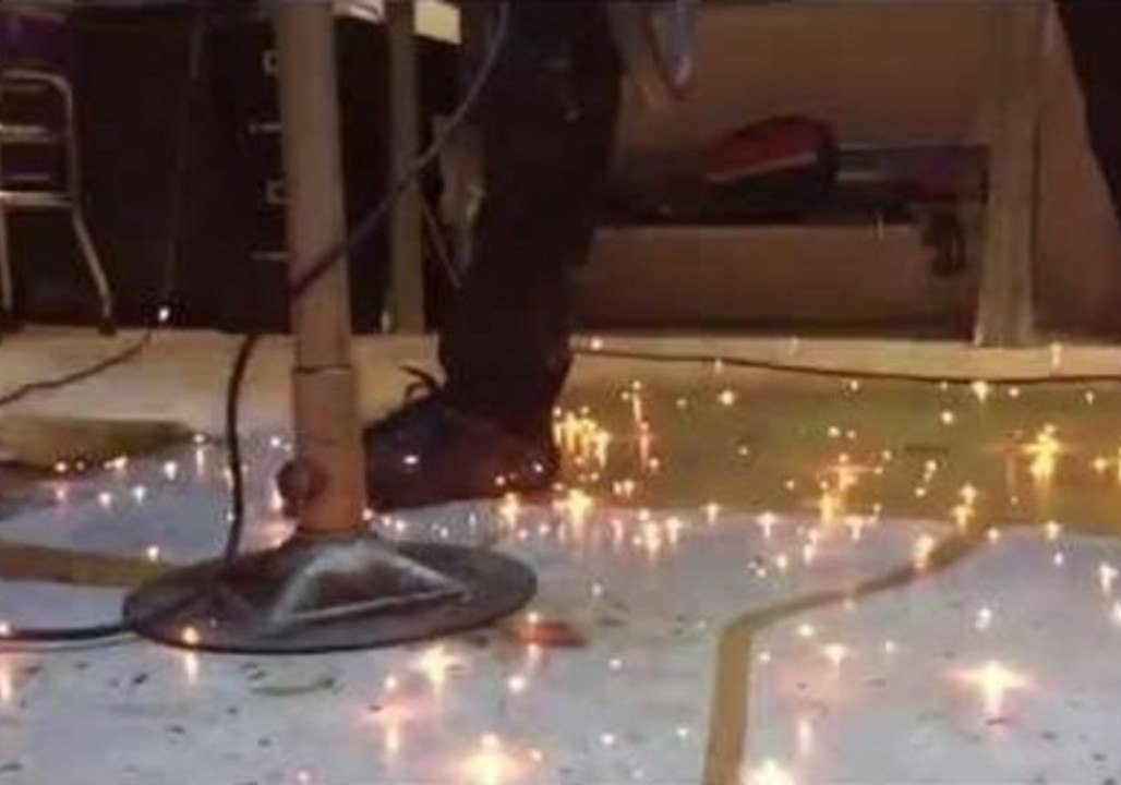 Welding in Slo-Mo Looks Like a Fireworks Display