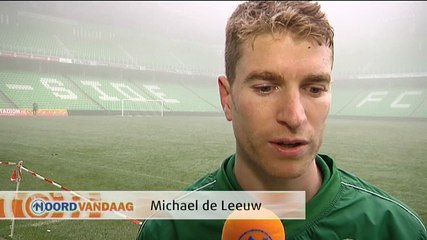 Michael de Leeuw blijft voorlopig bij de FC - RTV Noord