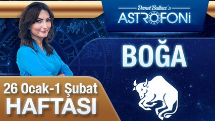 BOĞA burcu haftalık yorumu (26 Ocak 2015-1 Şubat 2015)