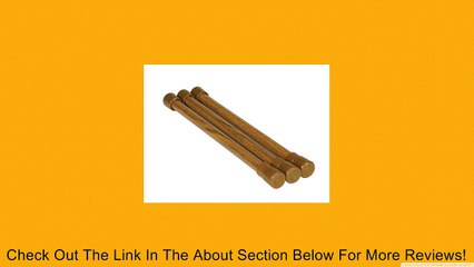 Camco 43833 Oak-Finish Cupboard Bar - 3 pack Review