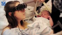 Une maman aveugle voit son bébé grâce à des lunettes
