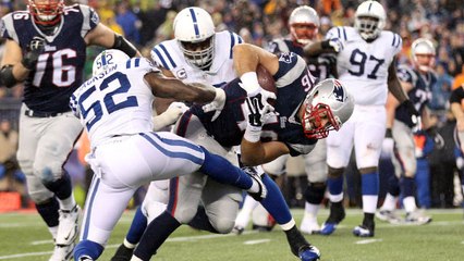 Tom Brady 1-yard TD pass to Develin