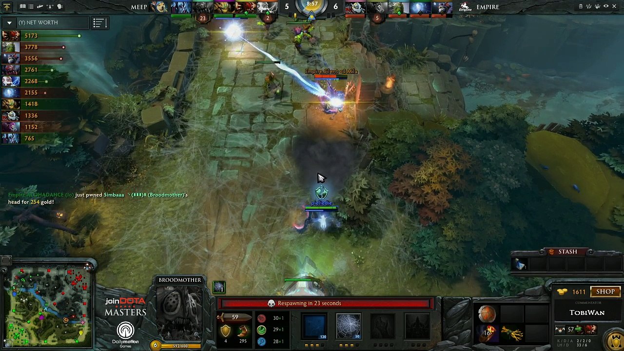 Team Empire vs Mepwnd Game 2 - joinDOTA Masters @TobiWanDOTA