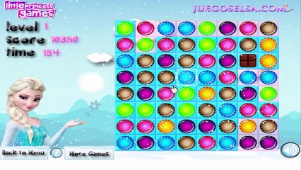 ▐╣Đ- Princess Elsa Candy Match ≈ Princesse elsa match de bonbons ≈ 冷凍エルザキャンディマッチ