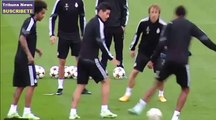 Cristiano Ronaldo enloquece con caño de Marcelo a James Rodriguez Real Madrid‬ -