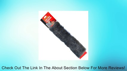 Genuine Sheepskin Seat Belt Comforter - Gray Review