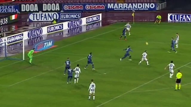 Goal Kone P. - Napoli 2 - 2 (1 - 1) Udinese - Coppa Italia - 22/01/2015
