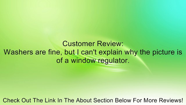 Dorman 725-003 Copper Washer Review