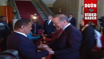 Erdoğan Etiyopyalı mevkidaşı ile görüştü