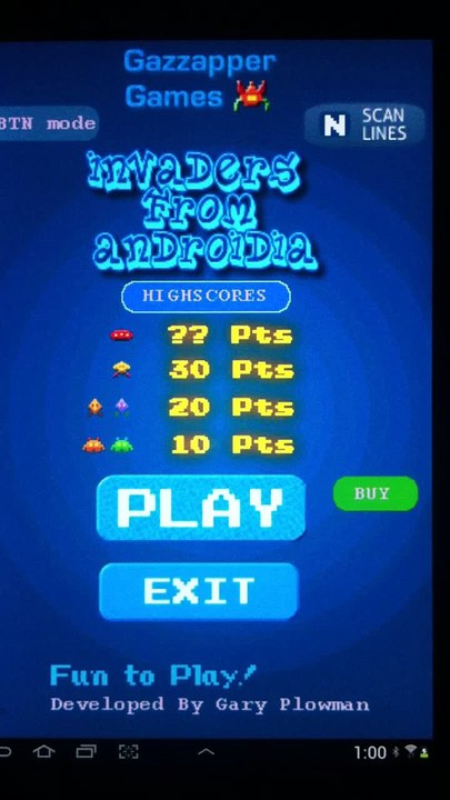 Invaders from Androidia Preview HD 720p