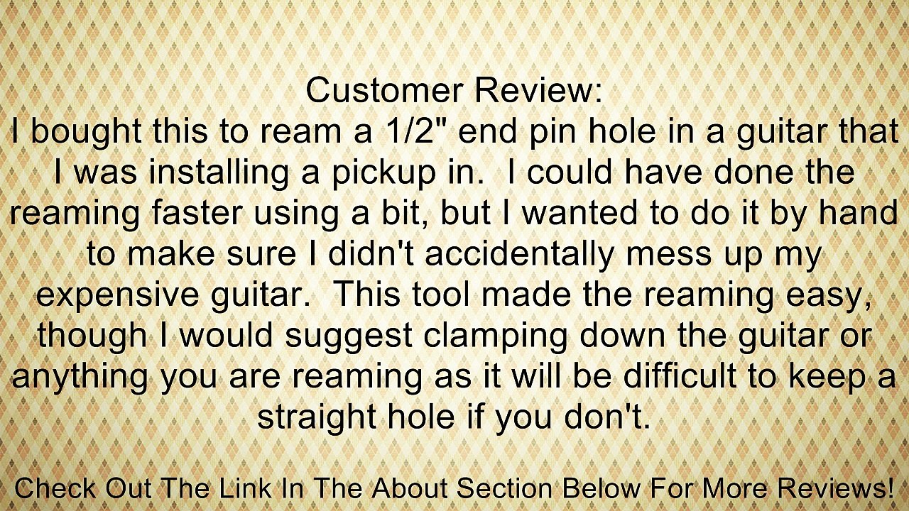 Empire Level 27770 T-Handled Tapered Reamer Review